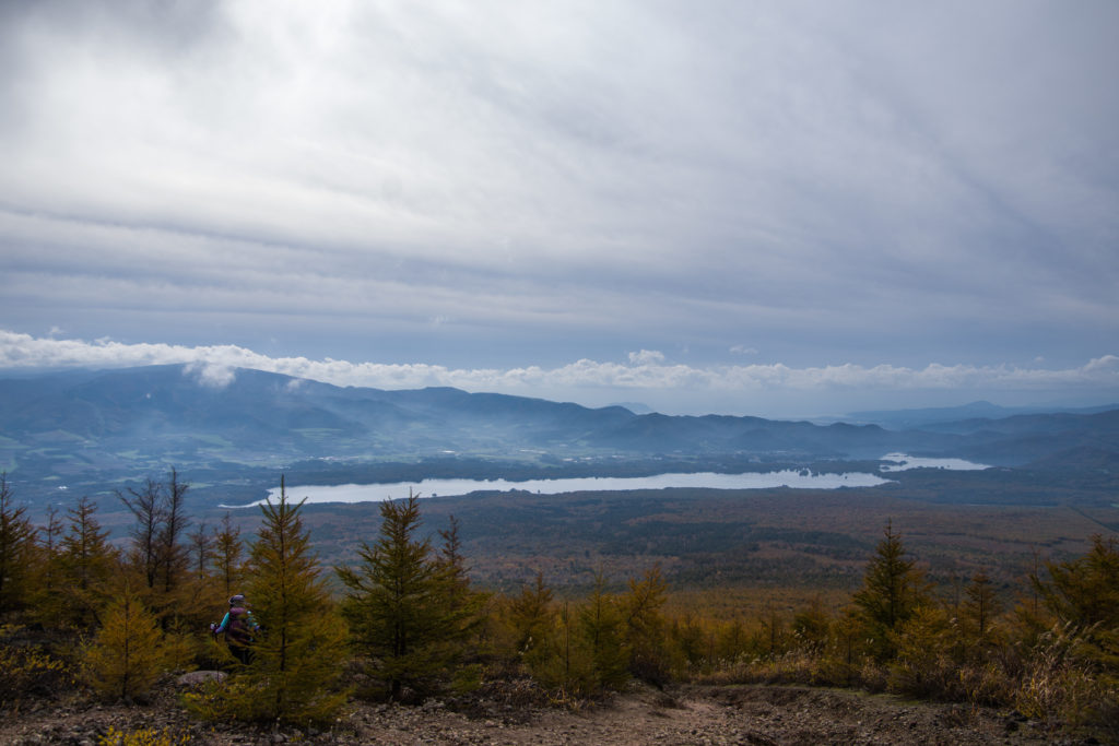 北海道駒ヶ岳馬の背から