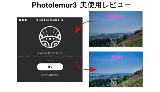 Photolemur3（全自動画像処理ソフト）Luminar4購入特典・ドラッグ＆ドロップで画像処理